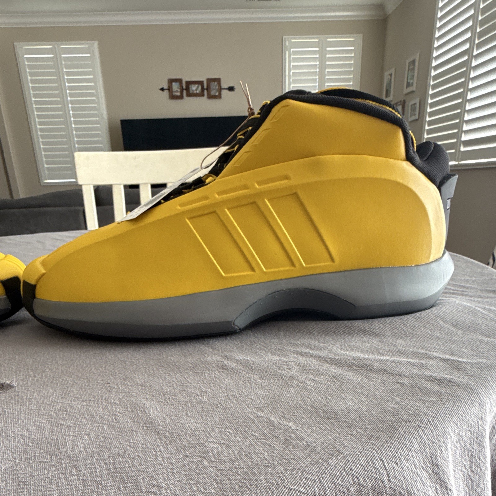 adidas Crazy 1 Sunshine Team Yellow/Iron Metallic/Core Black 2022 GY3808