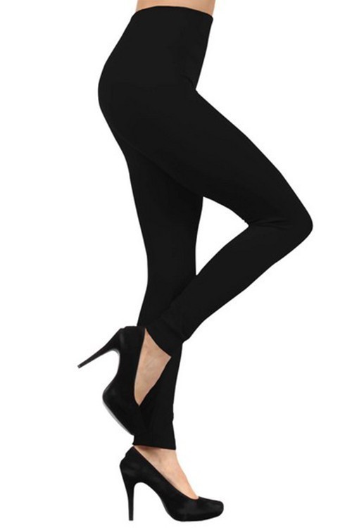 Buttery Soft Long Leggings Solid Plain Butter Womens Stretch Tall Curvy OS TC