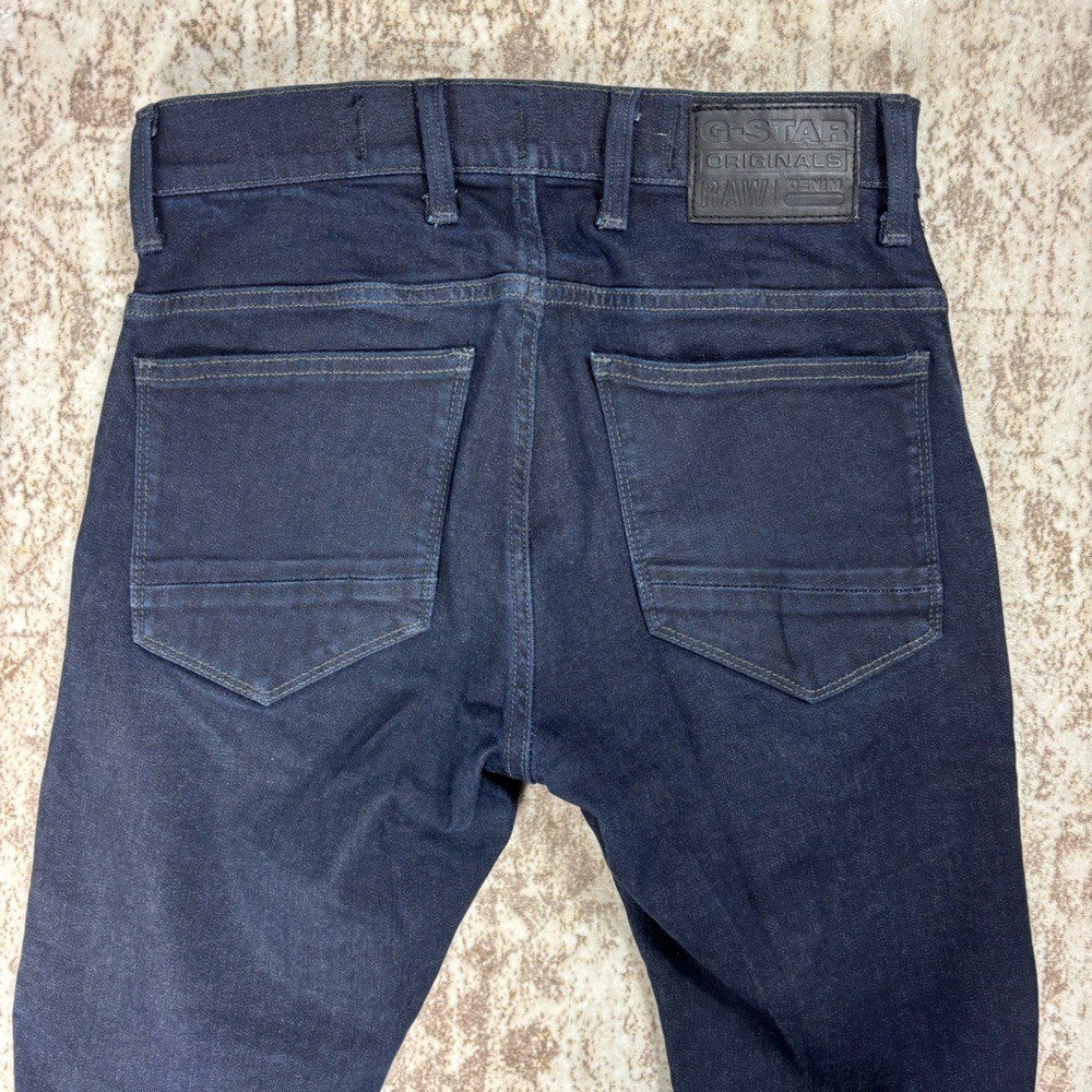 G-Star Raw Airblaze 3D Skinny 28×30 High Quality Workwear Dark Wash Sustainable
