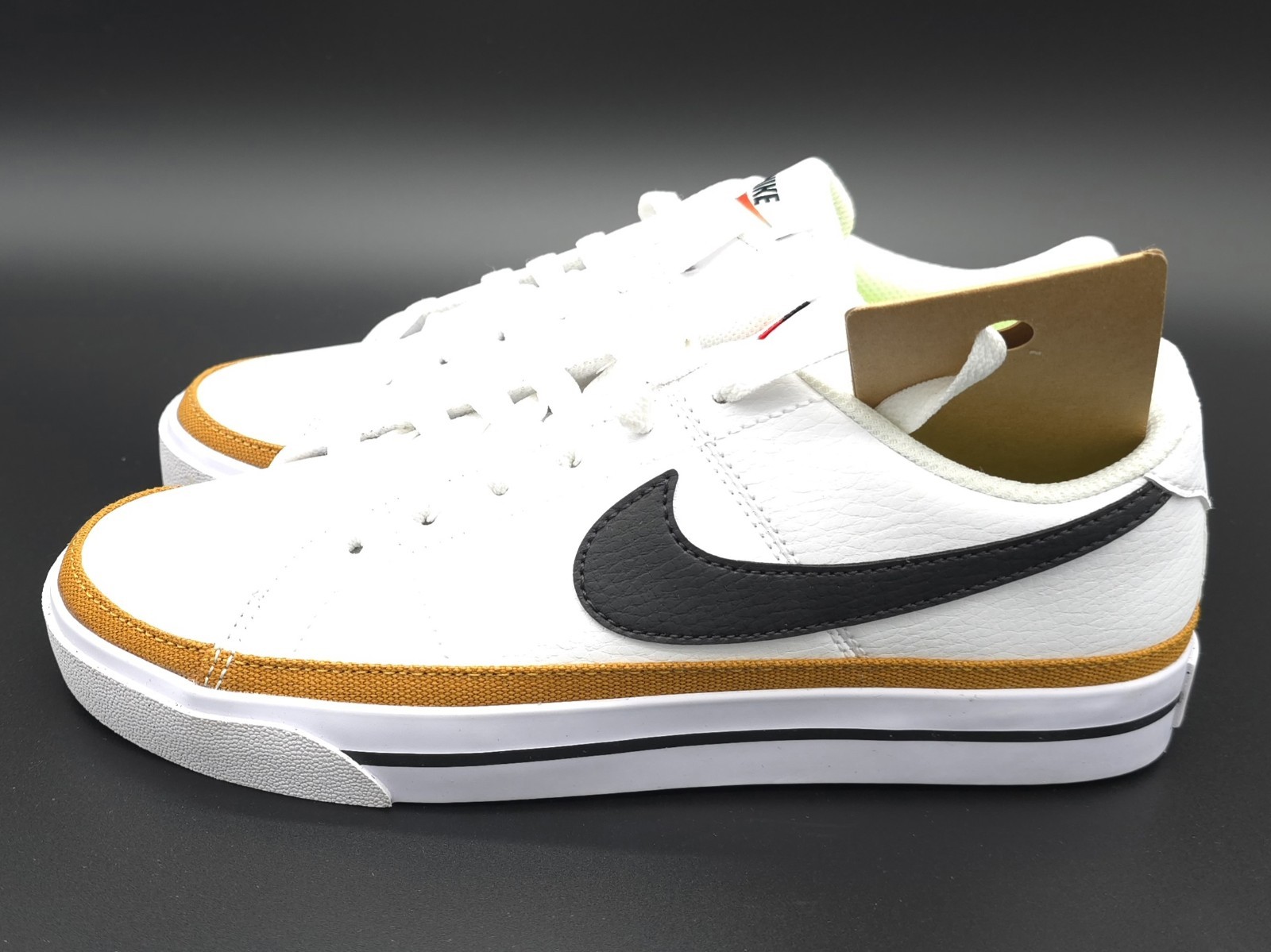 NEW Nike Court Legacy – Women’s Size 7, Next Nature White Black Desert Ochre