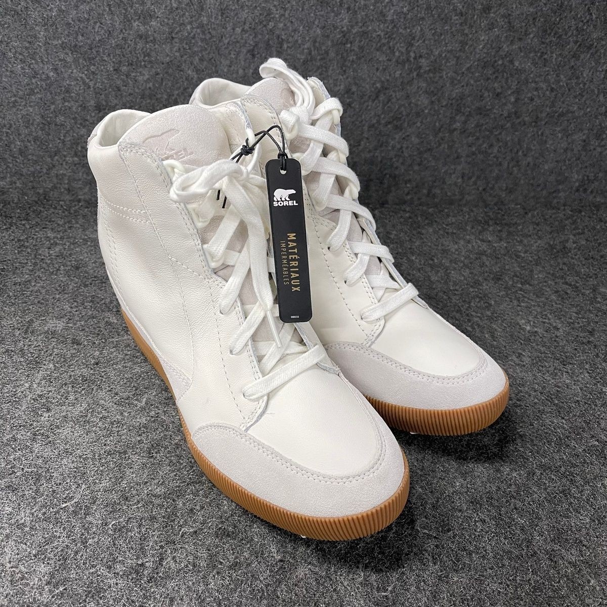 SOREL Out N About Wedge Boots Women’s Size US 9 Sea Salt/Gum 2