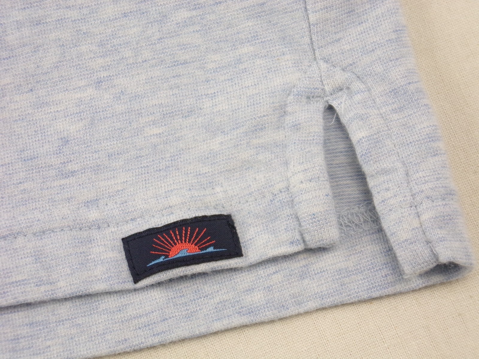 Faherty Movement Polo Shirt 2XL Blue Stretch 3 Button Placket MKC0115