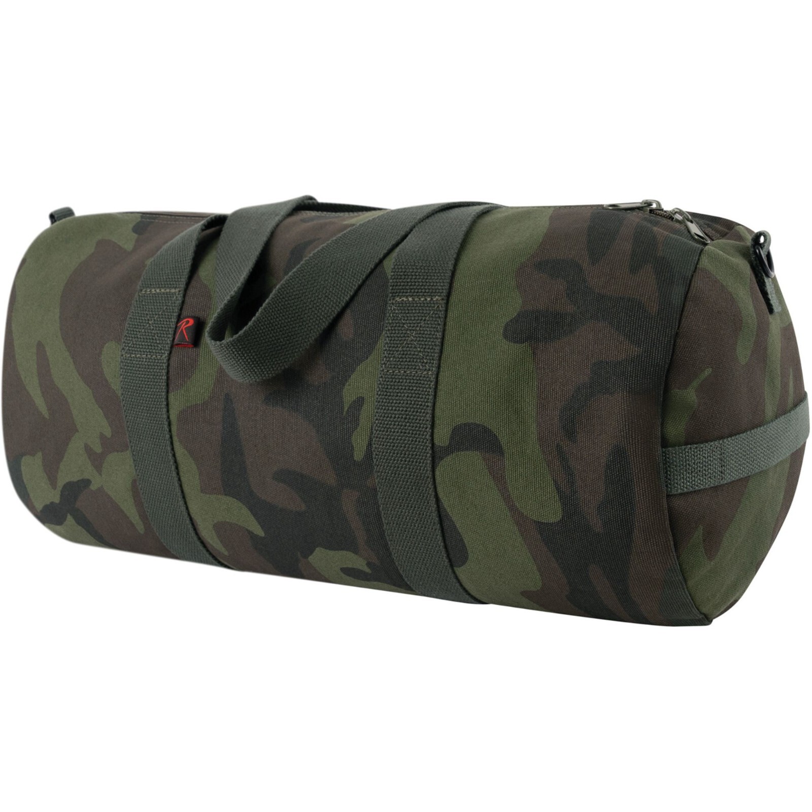 Midnight Camo Tactical Canvas Duffle Bag – Sports Shoulder Bag Gym Weekend Tote