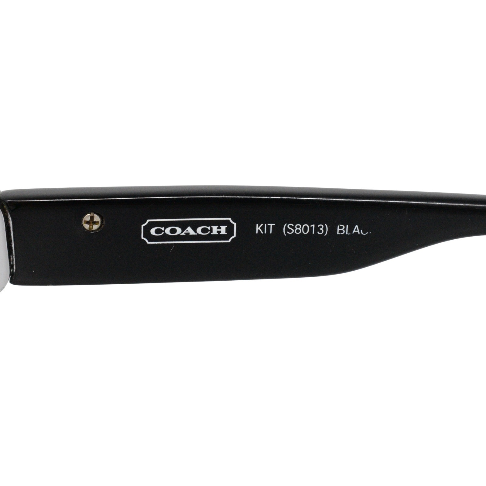 Coach KIT (S8013) Black Replacement 58-16-125mm Sunglass FRAMES ONLY – GOOD