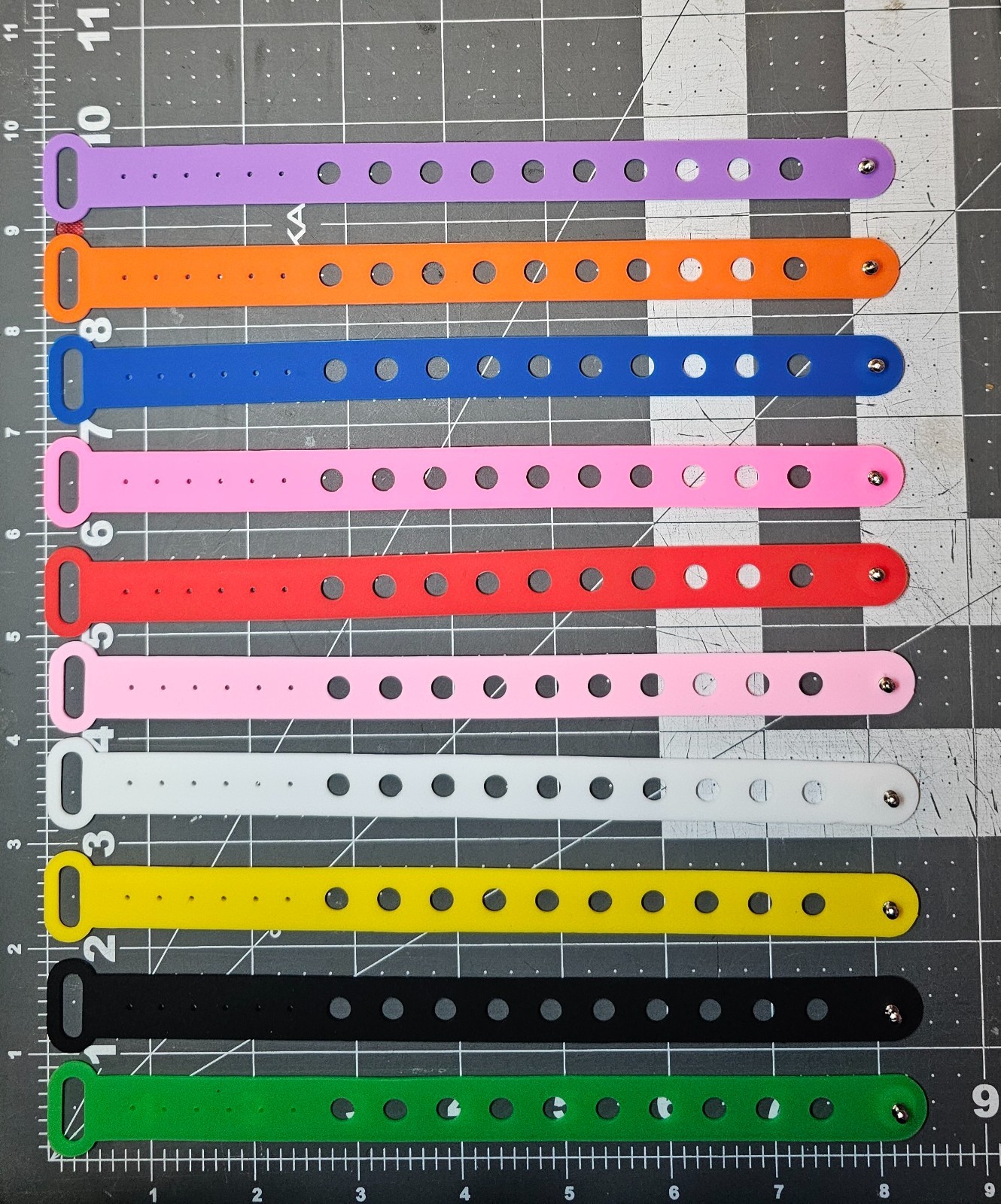 20 Piece U.S.A. Croc Charms & 10 Piece Bracelet Set