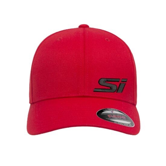 Honda Civic Si Logo Embroidered Flexfit Fitted Ball Cap