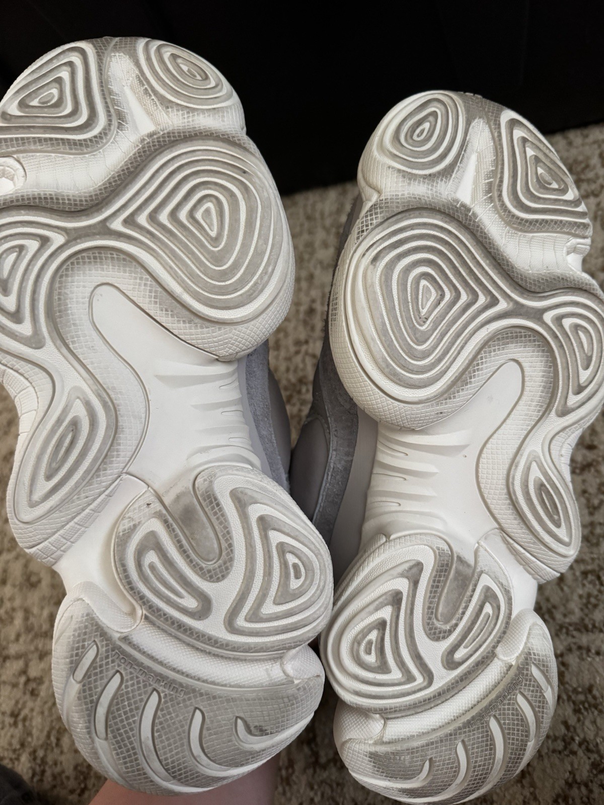 adidas Yeezy 500 High Mist Stone GV7775 White Suede High Top Men’s Athletic