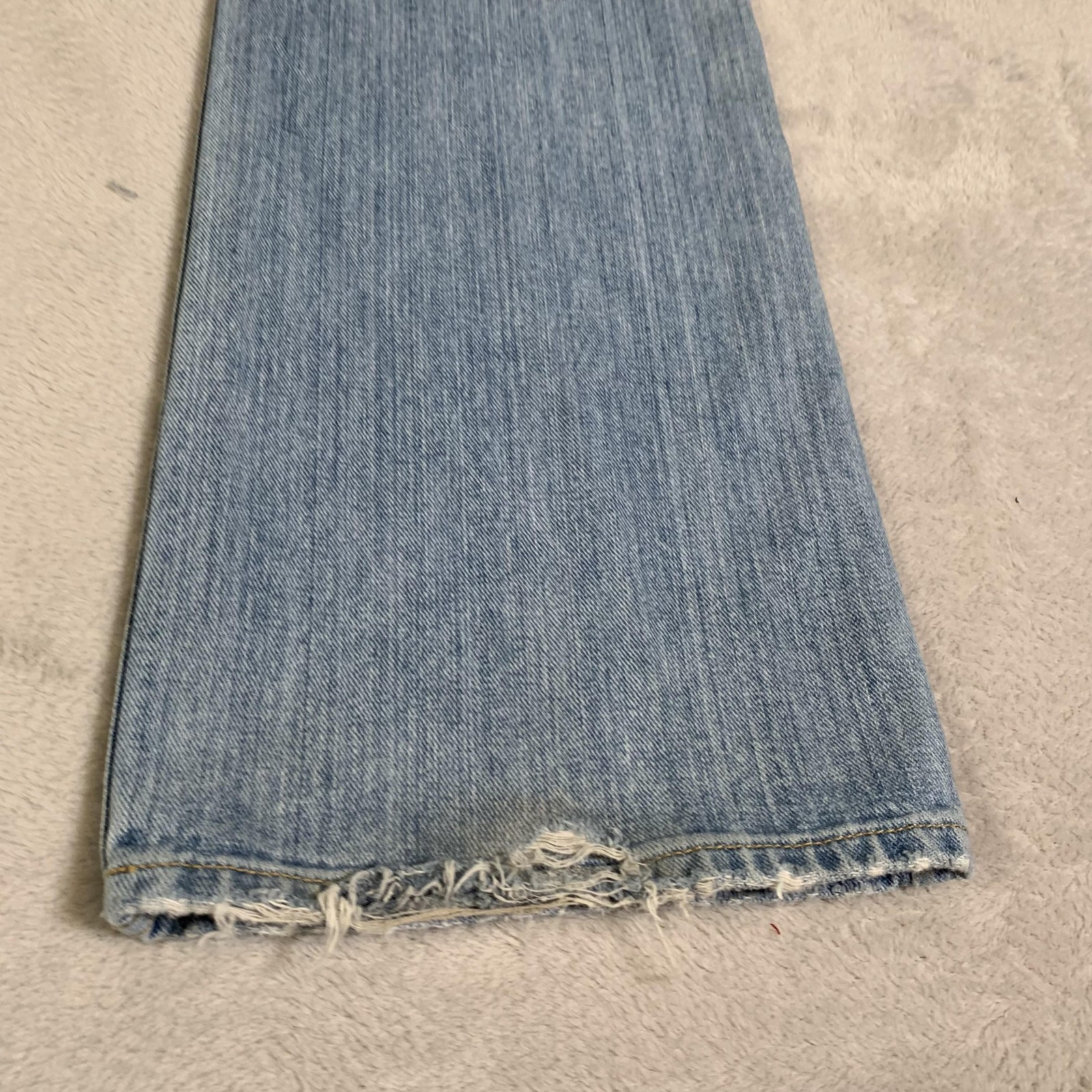 Cinch 003 White Label Rigid Jeans Mens 35×34 Blue Light Wash Stone Bootcut