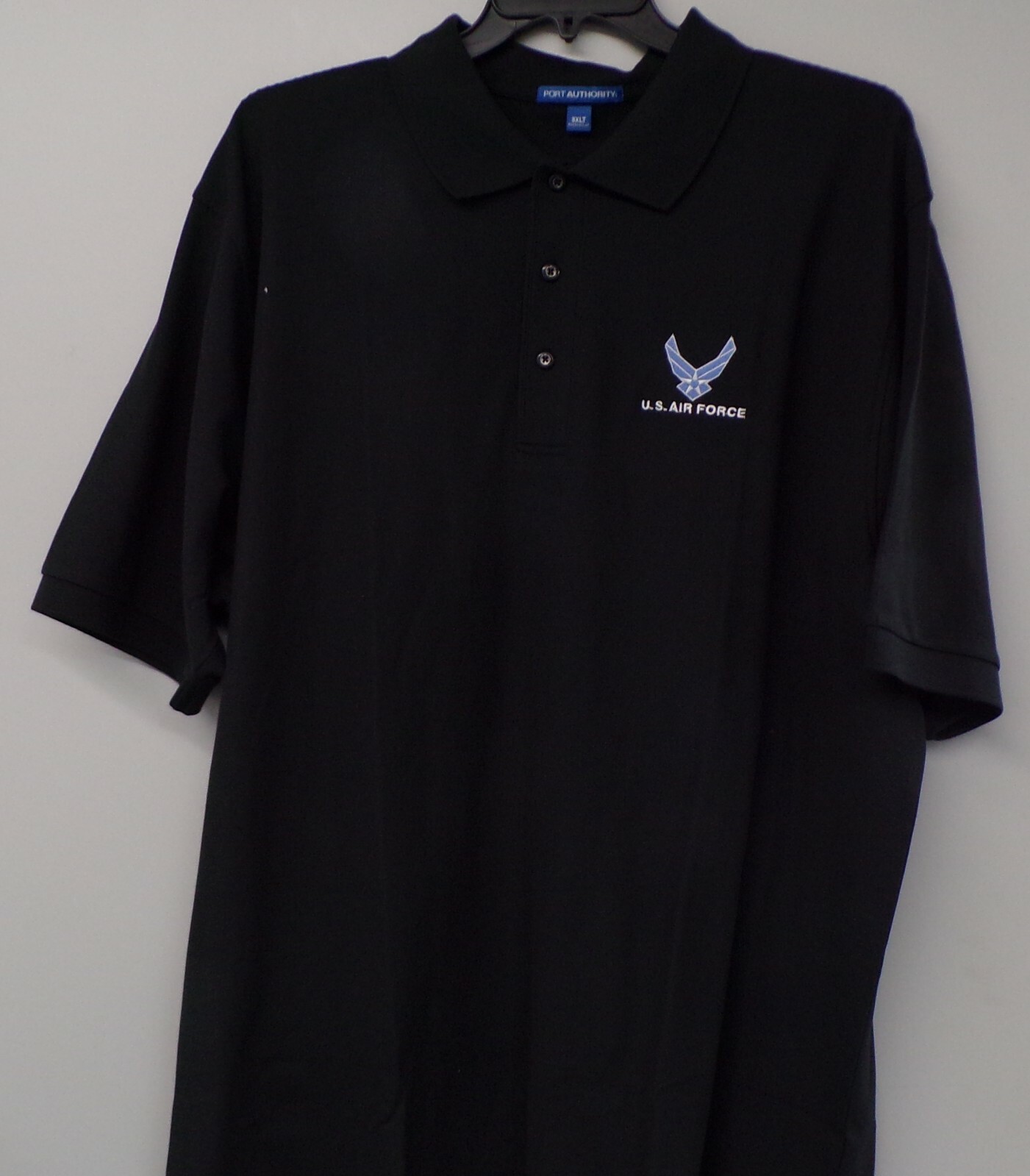 United States Air Force Mens Embroidered Polo XS-6XL, LT-4XLT USAF NEW