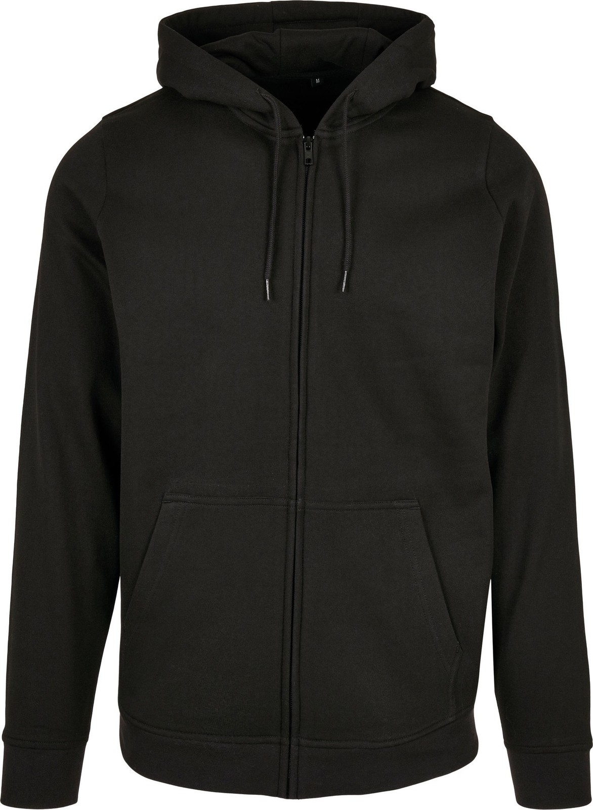 Build Your Brand Basic Basic zip hoodie – Hood, Set-in sleeve, Kangaroo pocket