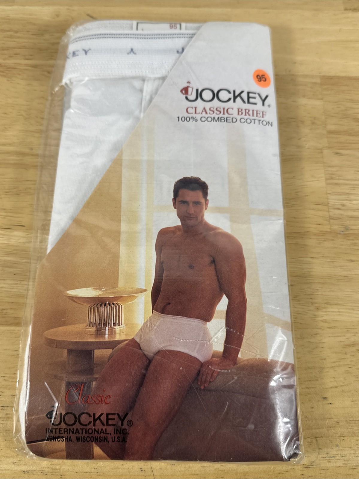 Vintage Jockey Classic Brief 100% Combed Cotton Brief Style 1 – 2007, Brand New
