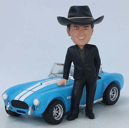 Carroll Shelby Bobblehead with Car – In Stock Now