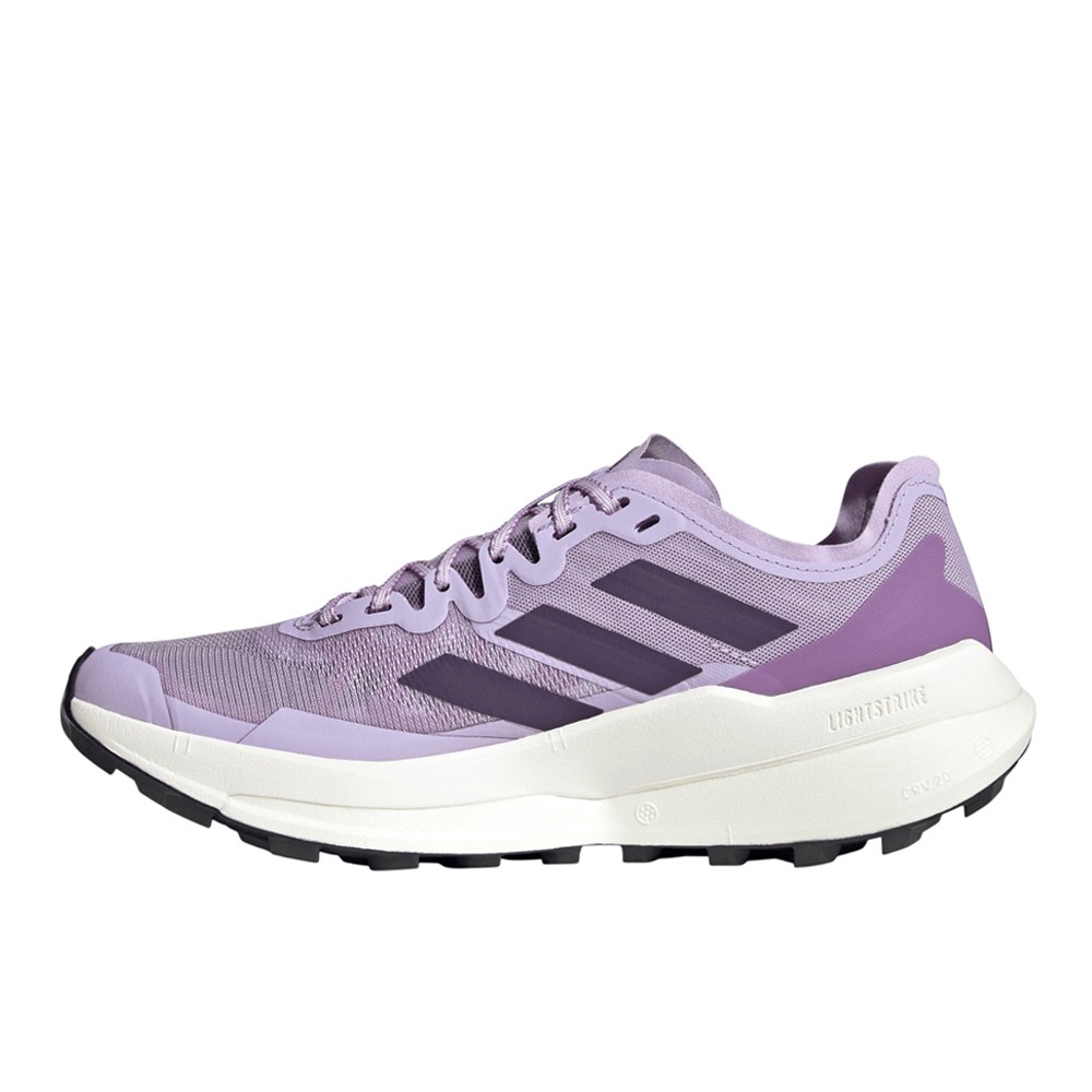 adidas Terrex Agravic Speed Trail Running Womens Purple Sneakers Athletic Shoes