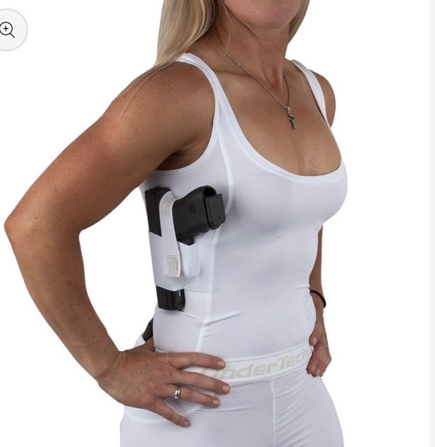 NWT- Undertech under cover concealed carry tank top in white xs
