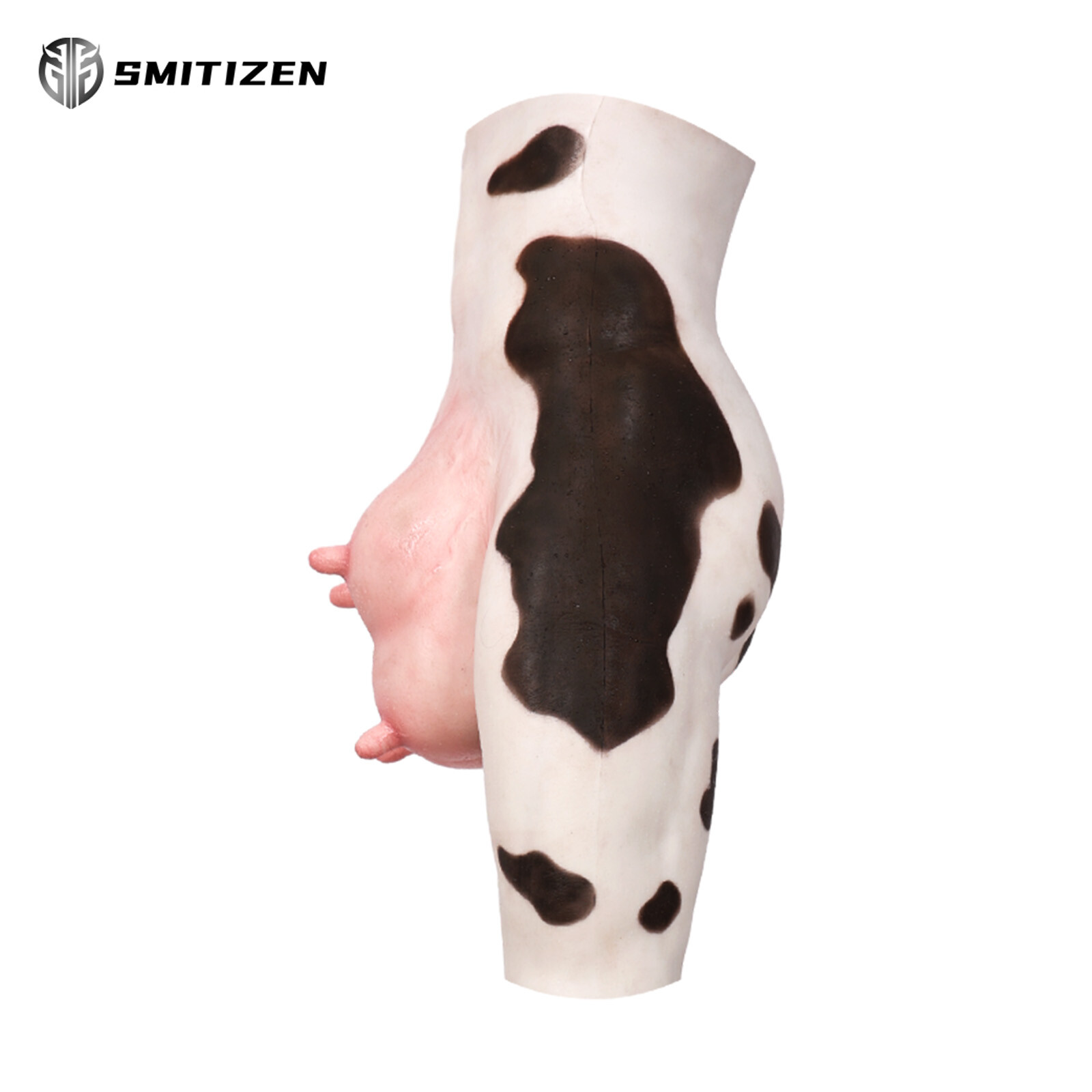 Smitizen Silicone Black-and-white Spots Cow Udders Fetish BDSM Cosplay Costumes