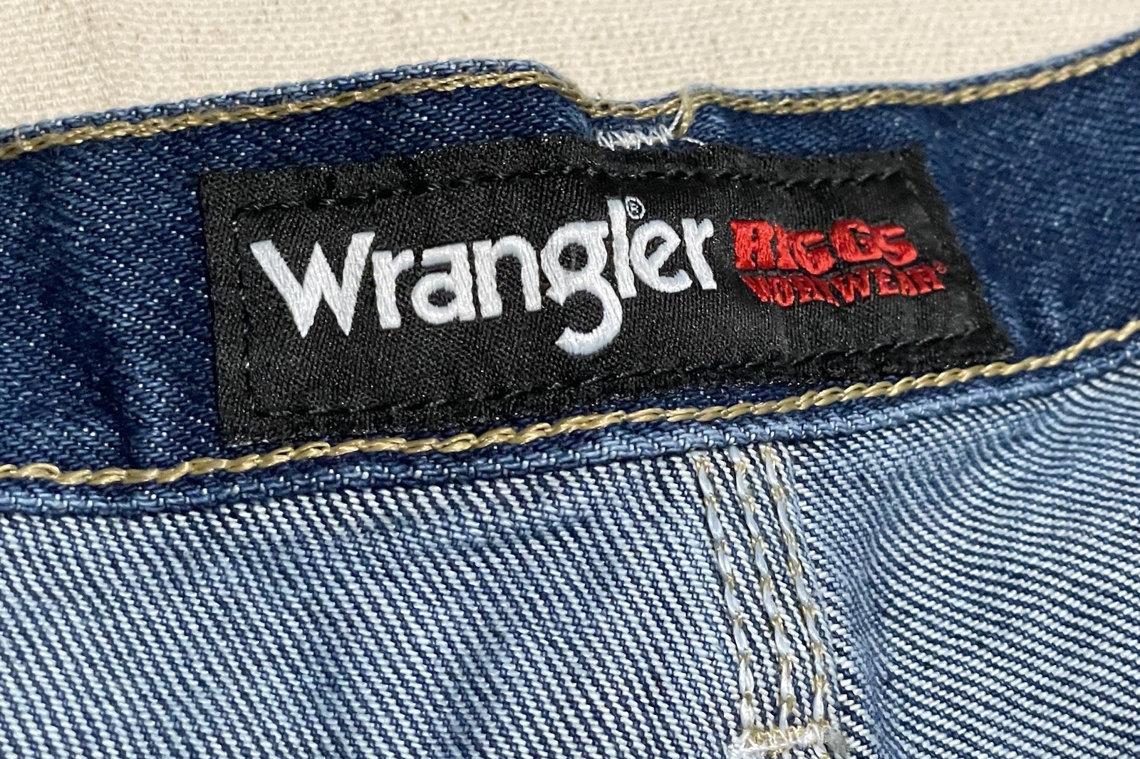 Wrangler Riggs Carpenter Pants Mens 32×30 Blue Workwear Relaxed Fit Utility NWT