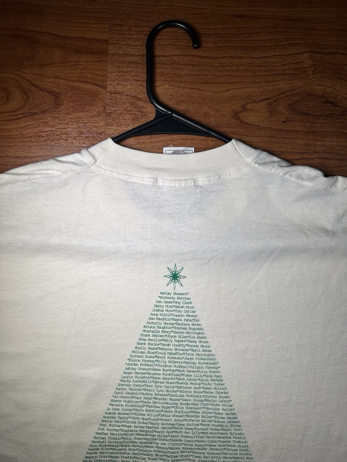 Vintage 1997 Living Christmas Tree Church T Shirt XL Kingsland GA USA 13