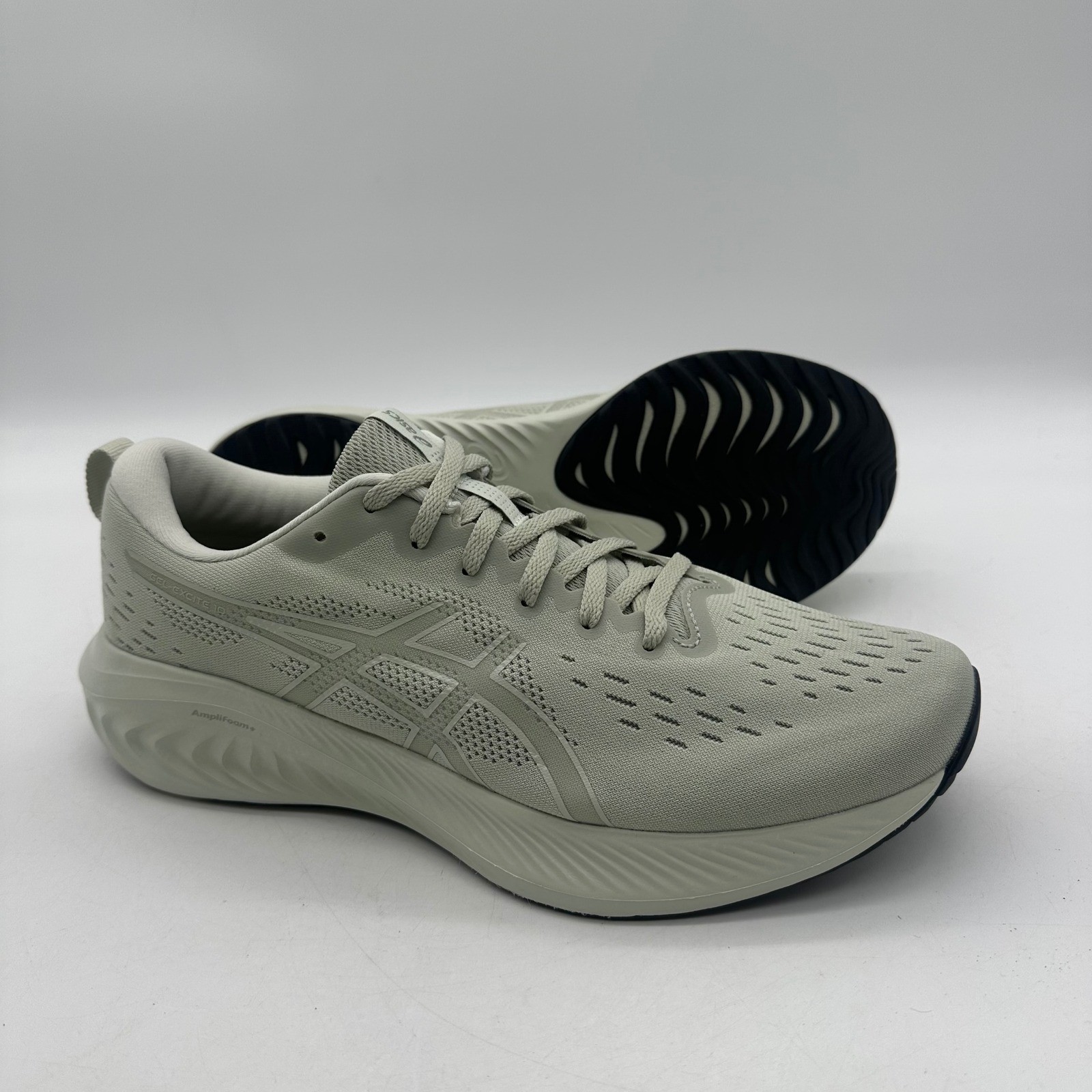 Asics 1011B600 Mens Size 8.5 Sneaker Gel-Excite 10 Light Sage Grey Running Shoes