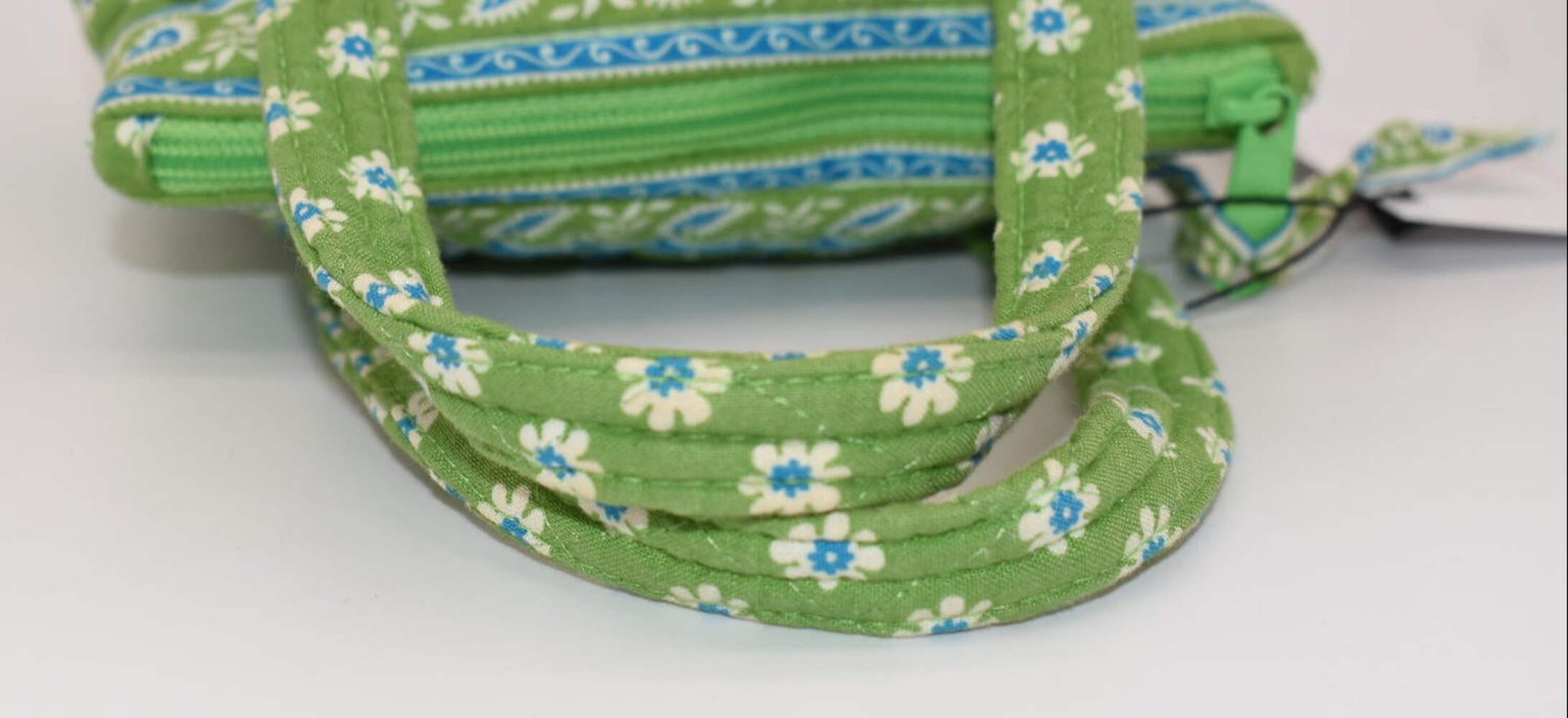 Vera Bradley Little Bitty Betsy Bag in “Apple Green” Pattern