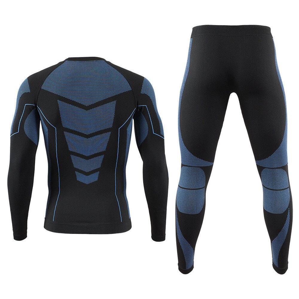 Thermal Underwear for Men Long Johns Top Bottom Set Base Layer for Cold Weather