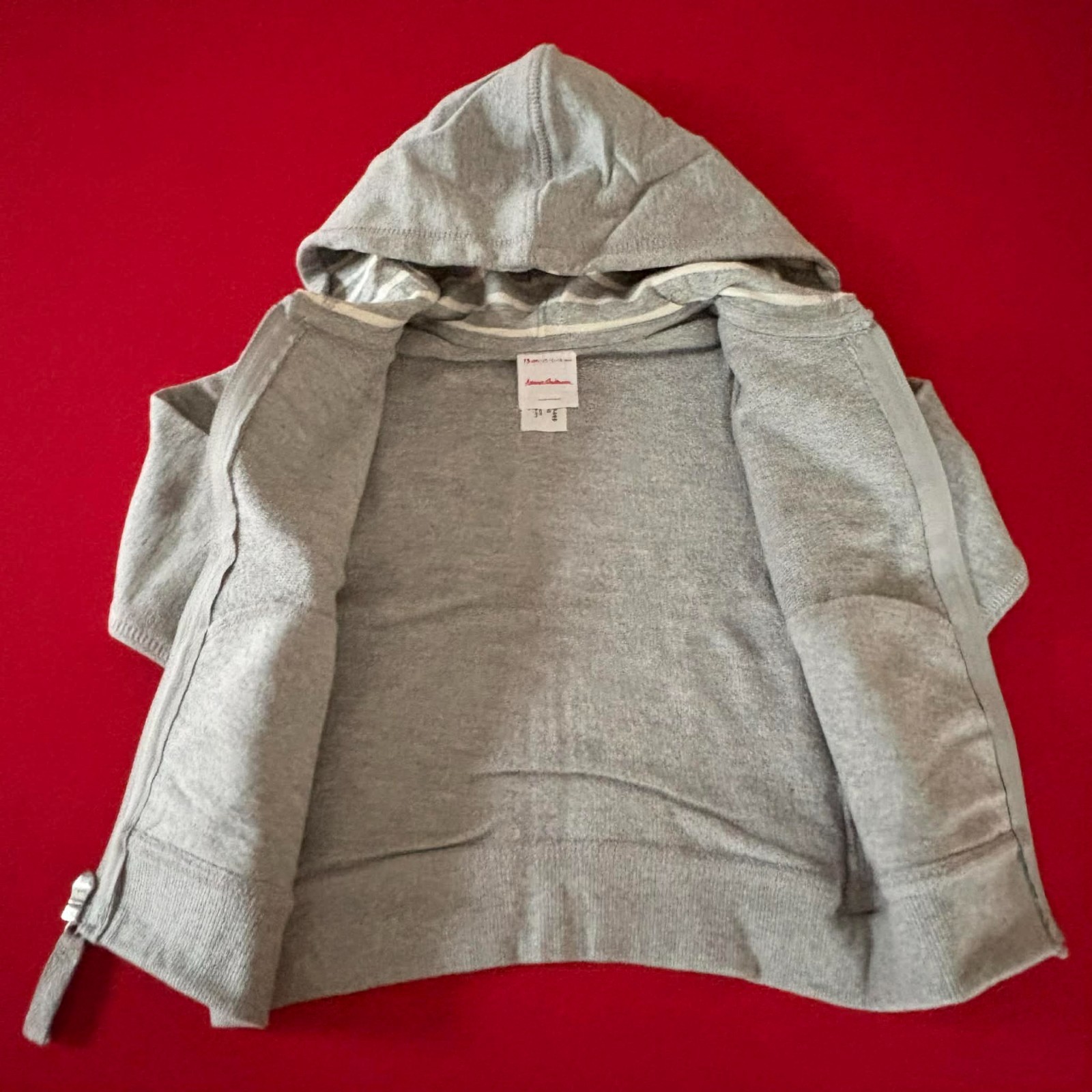Hanna Andersson Cute Cotton French Terry Hoodie Jacket. Size 12-18 Months, 75 cm