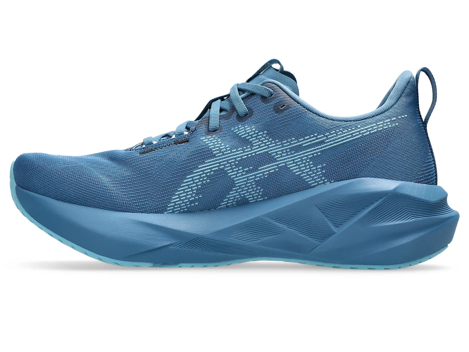 Asics Novablast 5 1011B974-405 Sneakers Mens 12D Winter Sea Running Shoes HAM569