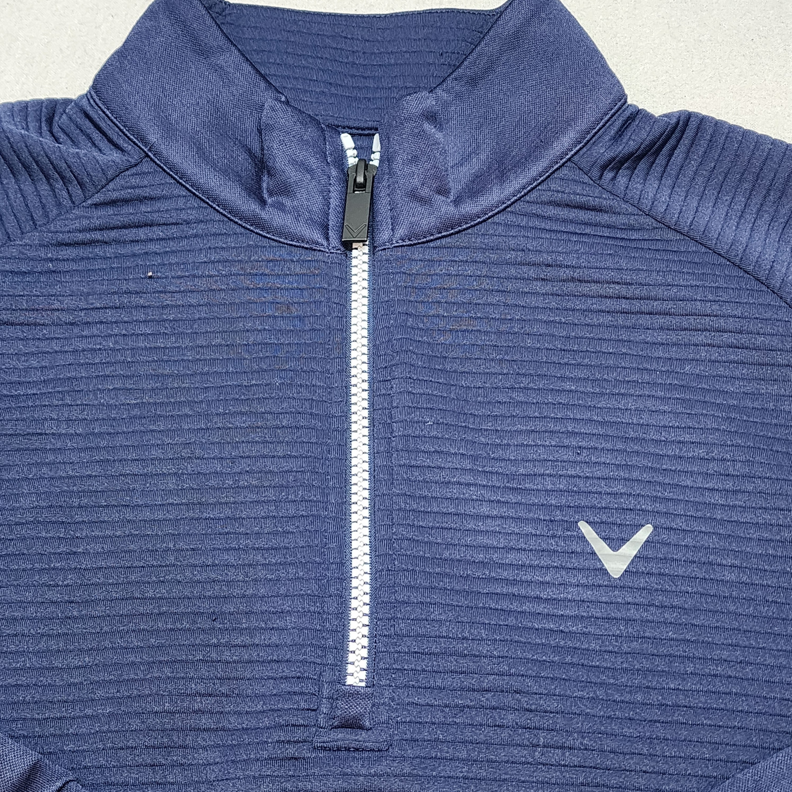 Callaway Men’s Opti-Dri 1/4 Zip Pullover Golf Blue Size M