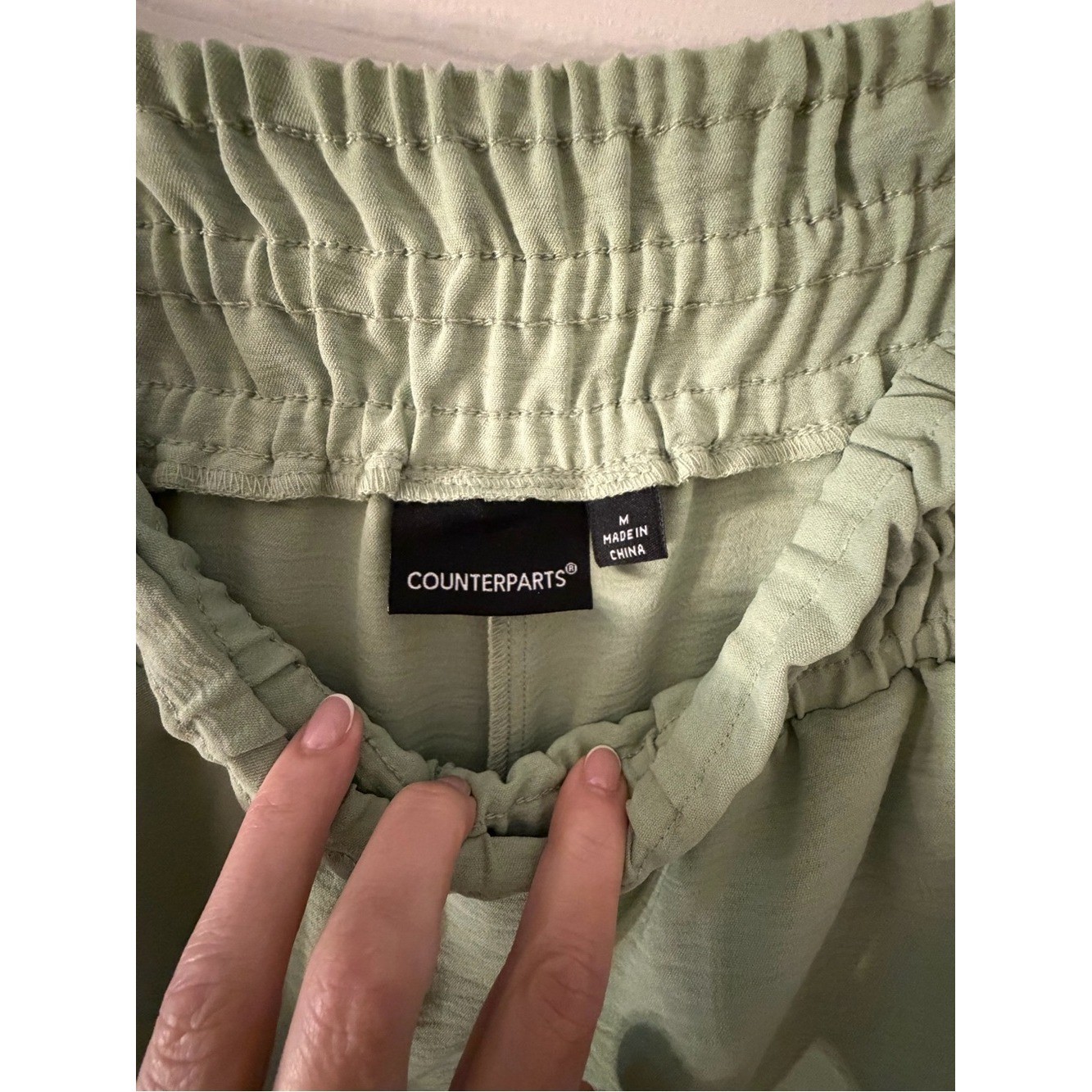 Counterparts Wide Leg Pull On Cropped Pant – Sz Medium