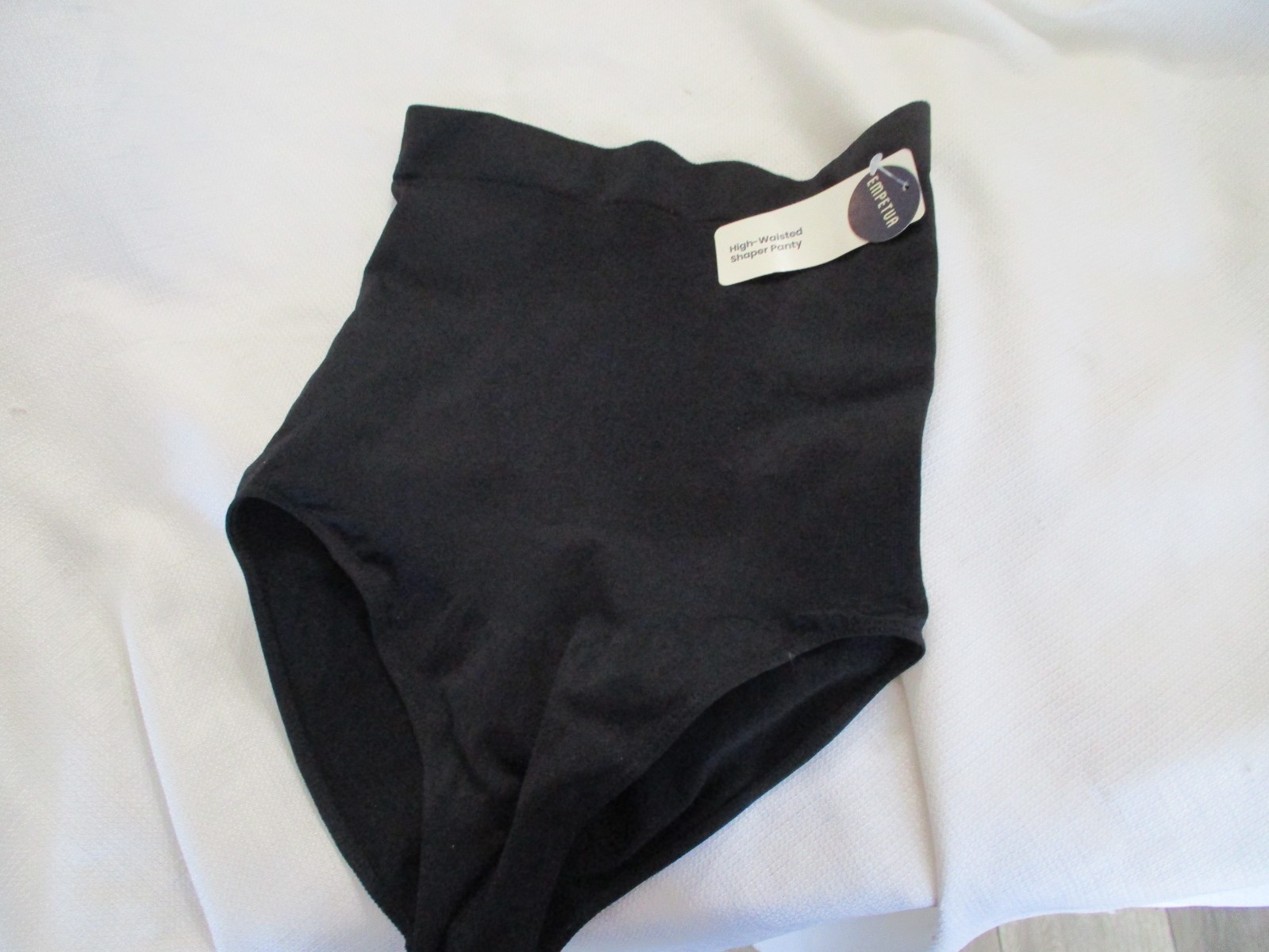 Empetua Women’s High-Waisted super Shaper Panty Black NWT m/l