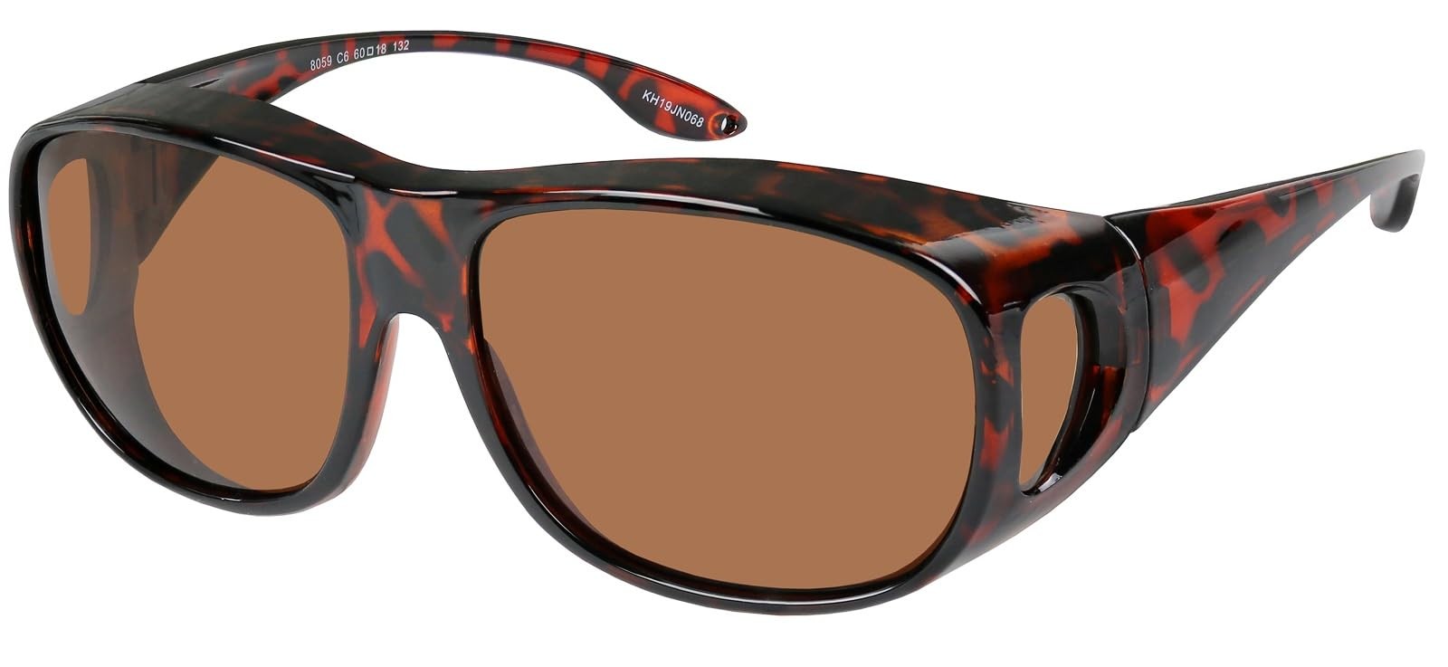 Fit Over Wrap Sunglasses Polarized Lens Wear Over Eyeglasses 100% UV Protection