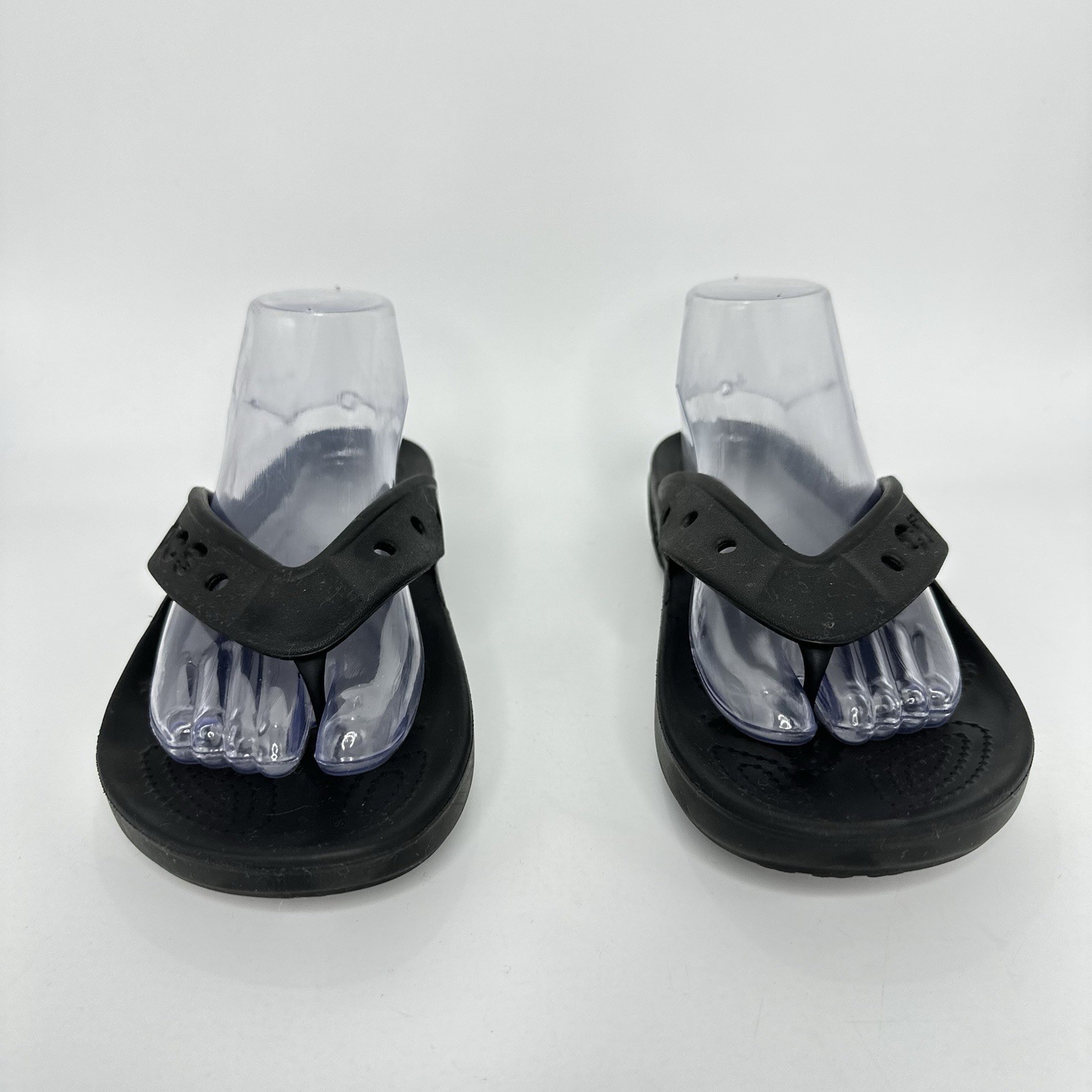 Crocs Sandals Baya II Flip Flop Black Slip On Women 9 US 210120