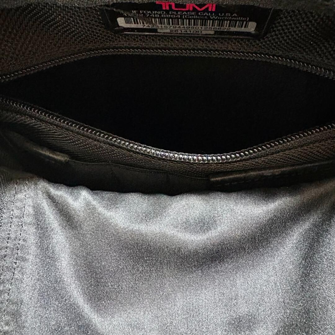 TUMI Alpha 26141DH Expandable 2Way Business Briefcase Black Laptop Bag Authentic
