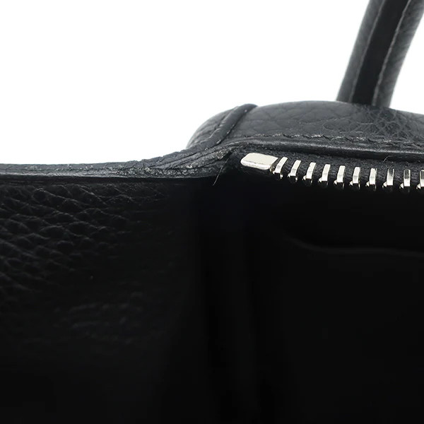 Hermes Lindy 30 2WAY Bag Handbag Black Unisex #HDB141