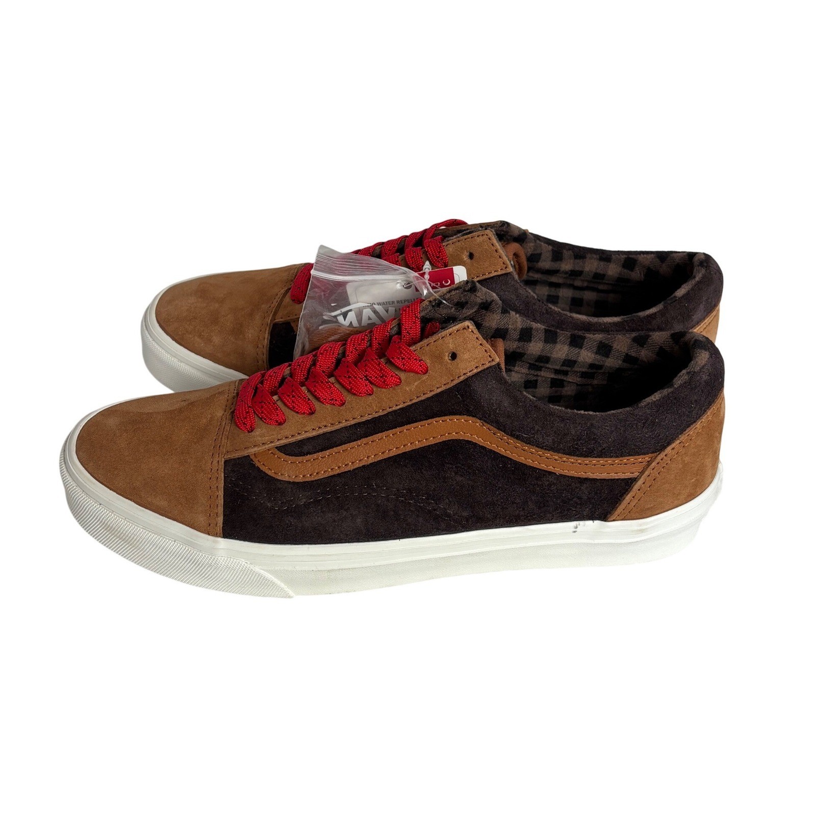 NEW Vans Old Skool Brown Suede Water Repellent Sneakers Mens 10 Gorpcore