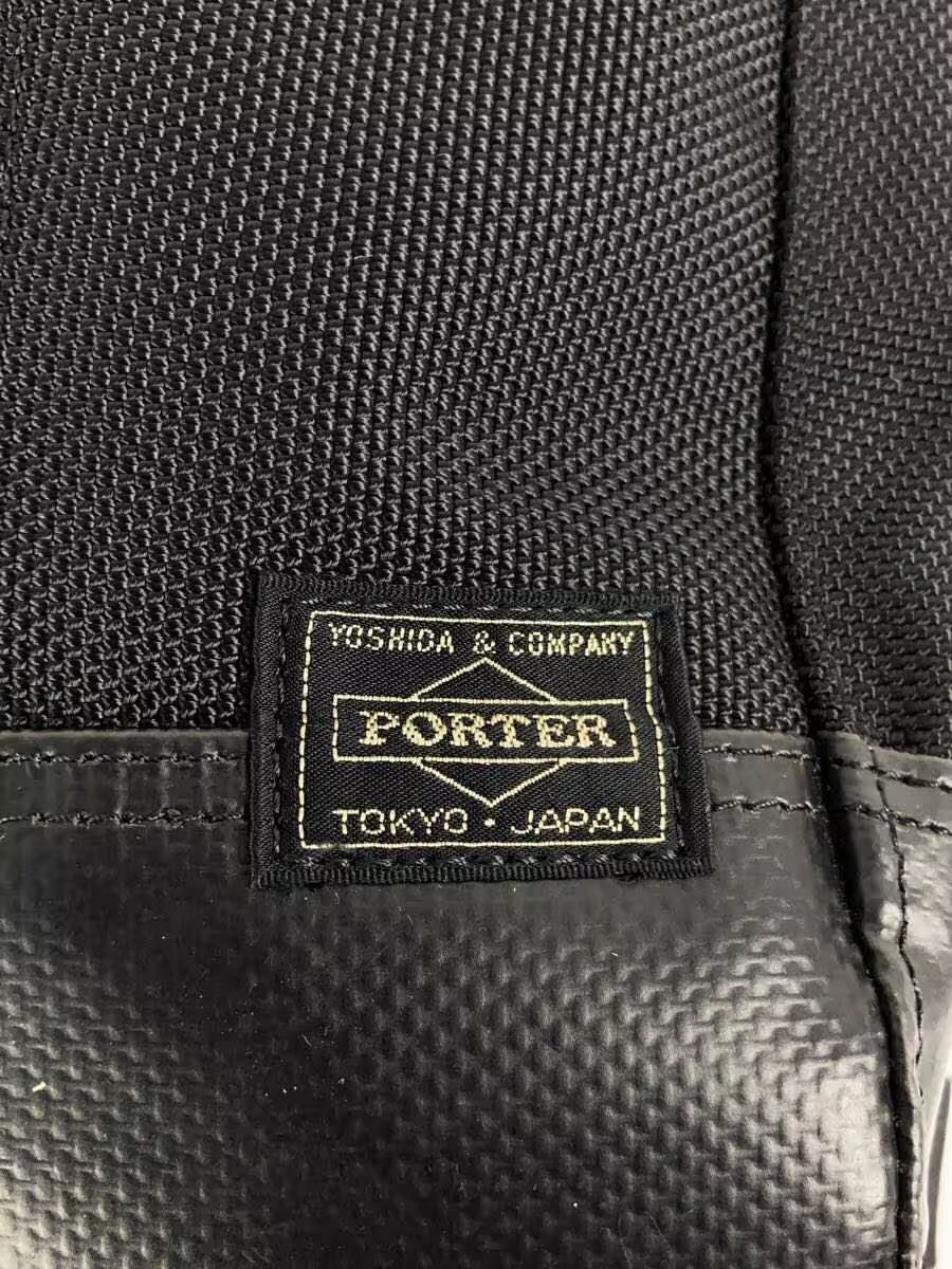 PORTER HEAT Sling Shoulder Bag Nylon Black Solid