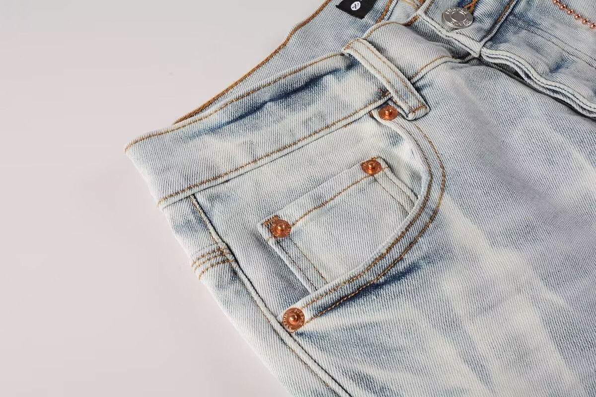 2026 Purple brand Men’s personalized fashion Leisure jeans