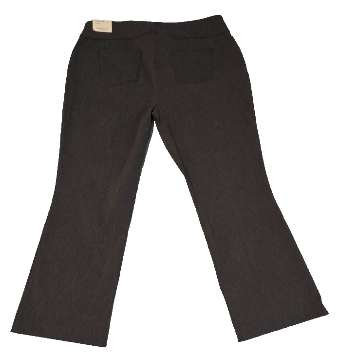 NWT Westbound Park Ave Fit Slim FX Gray Pull-On Pants Women’s 20W Short