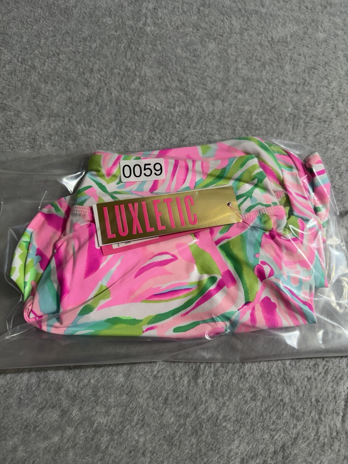 Lilly Pulitzer Luxletic Corrine Skort Pink Croc My World XS New With Tag