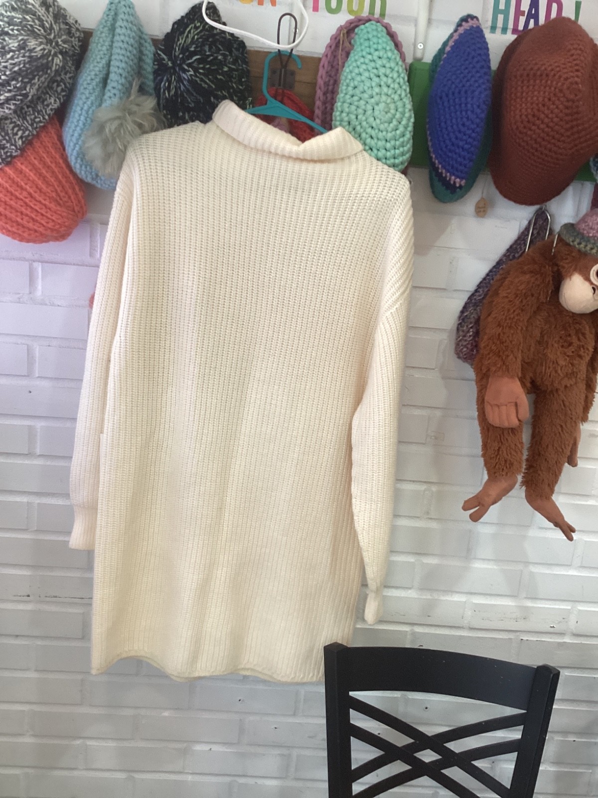 Aritzia Wilfred Merino Wool Ribbed Sweater Dress NWT Size M