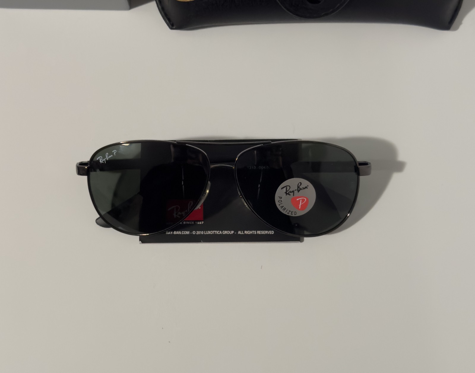 Ray-Ban RB8313 Gunmetal Green Aviator Sunglasses Unisex Ships Today