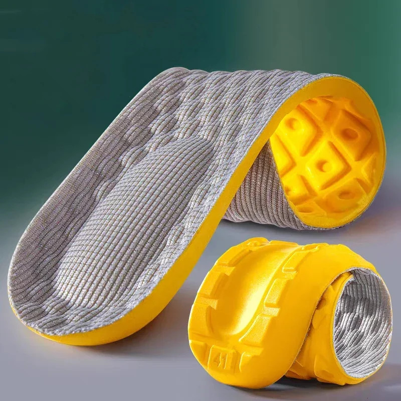 2/6pcs Unisex Memory Foam Insoles Soft Feet Care Deodorant Absorb-Sweat Cushion