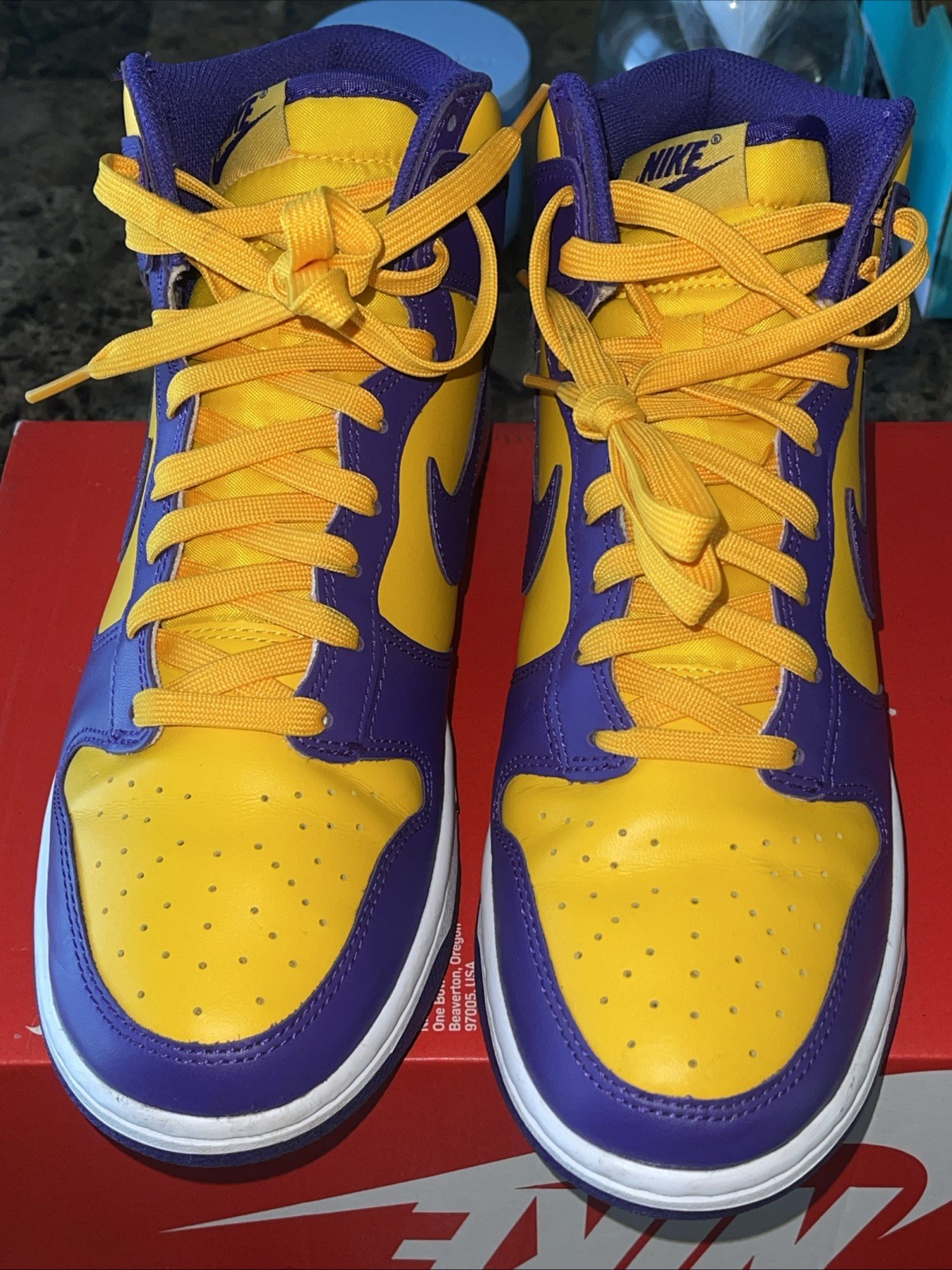 Nike Dunk High Retro ‘Court Purple’ Men Size 10 -11.5 Wmns DD1399-500 Used