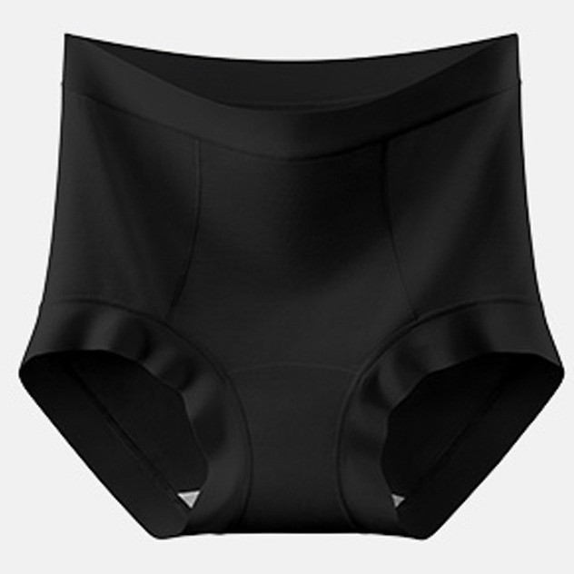 Women Briefs High Waist Modal Solid soft Tummy Control Underpants 77461