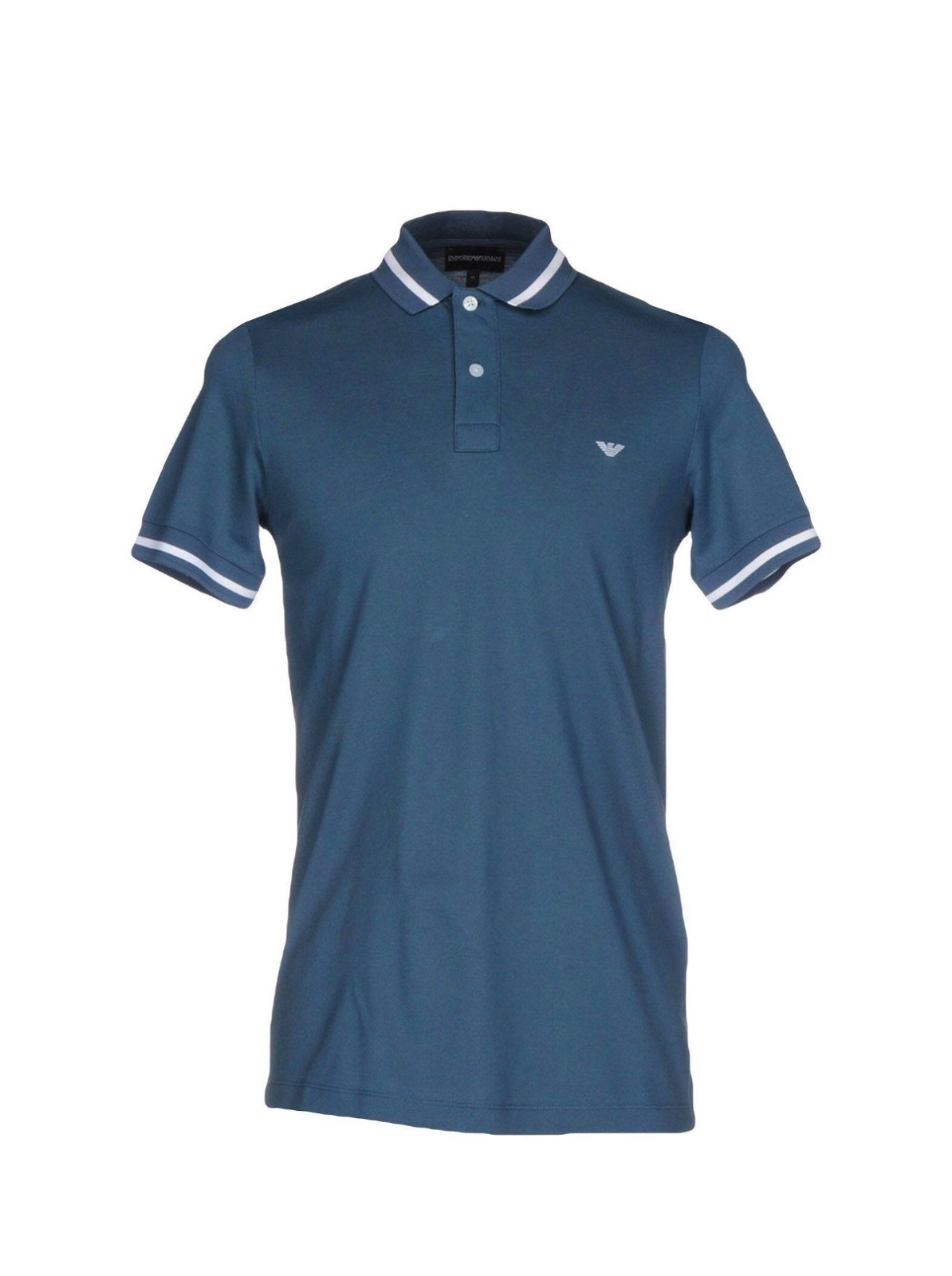 Emporio Armani Mens Polo Shirt Slate Blue sz. S $300
