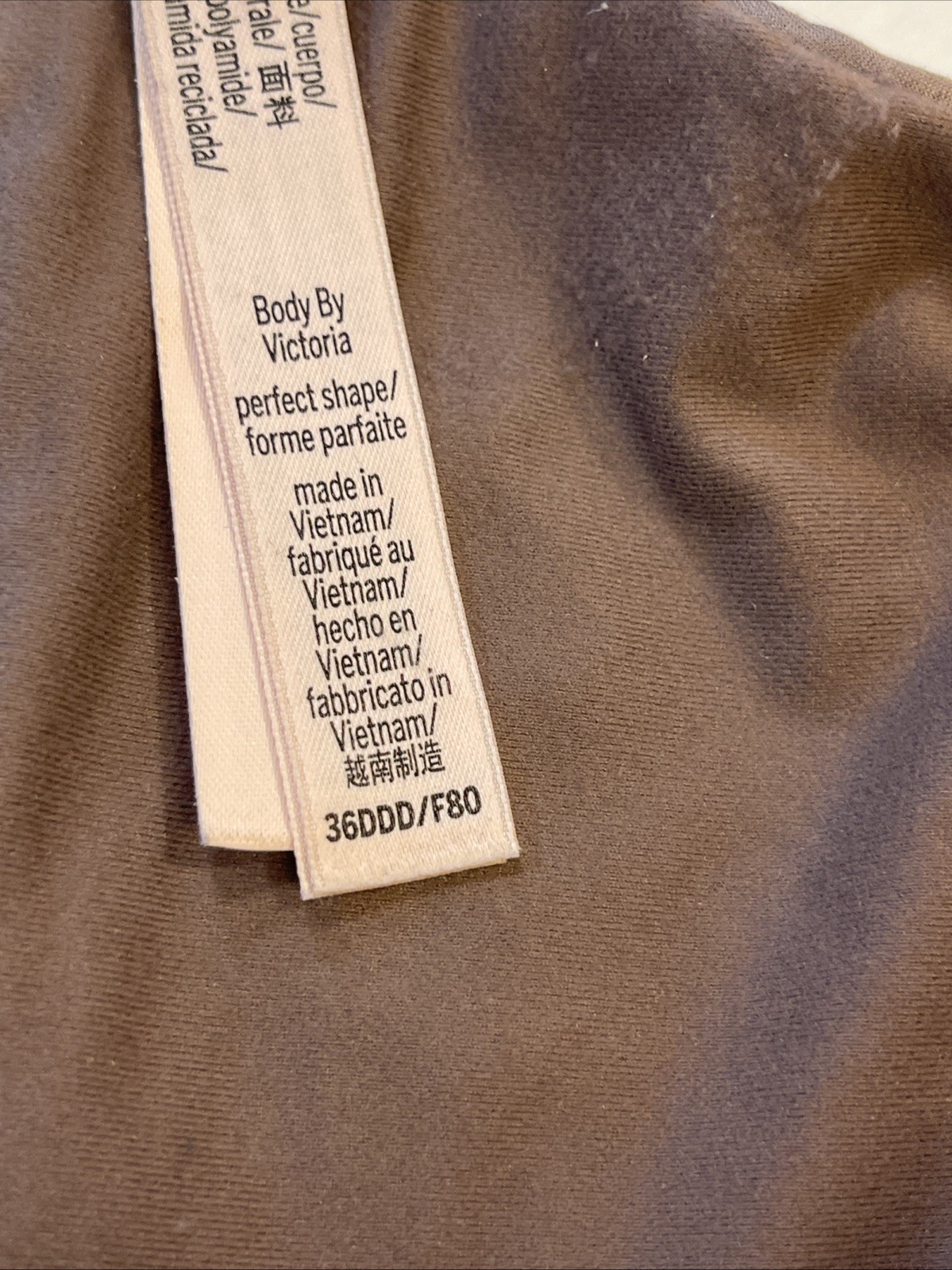 Victoria’s Secret 36 DDD Body By Victoria Perfect Shape. NWOT