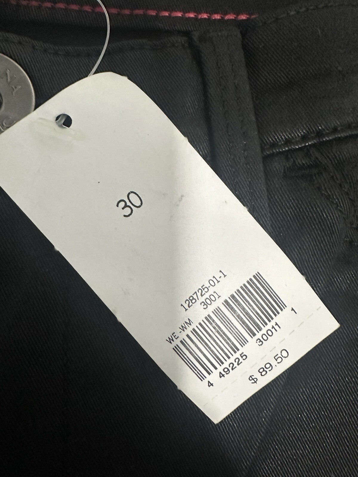 NWT Banana Republic Womens Black Jeans Skinny Size 30Wx29L Originally $89
