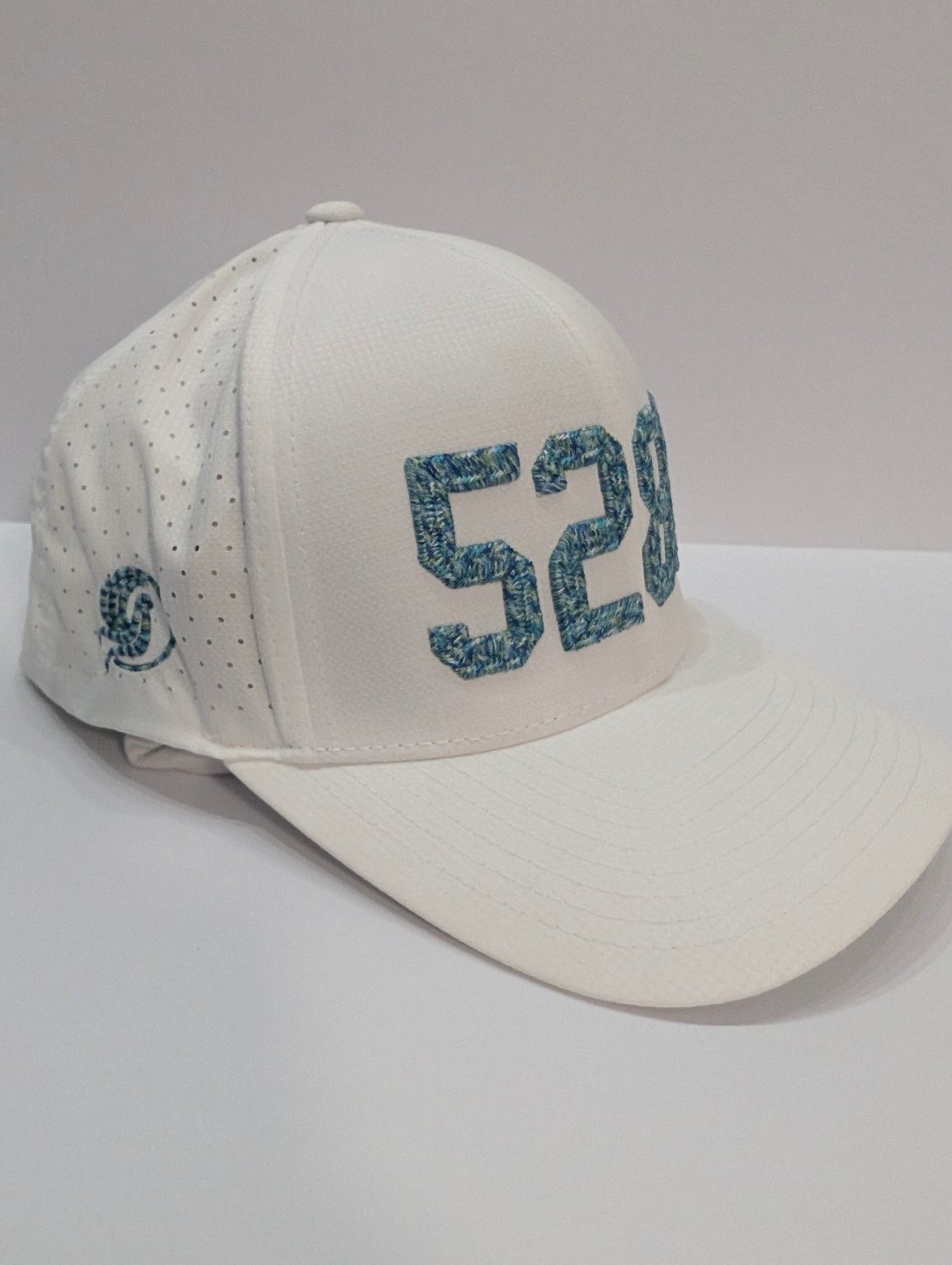 G/FORE 5280 Denver Performance Snapback Hat White Multi-Color Golf Cap Men’s