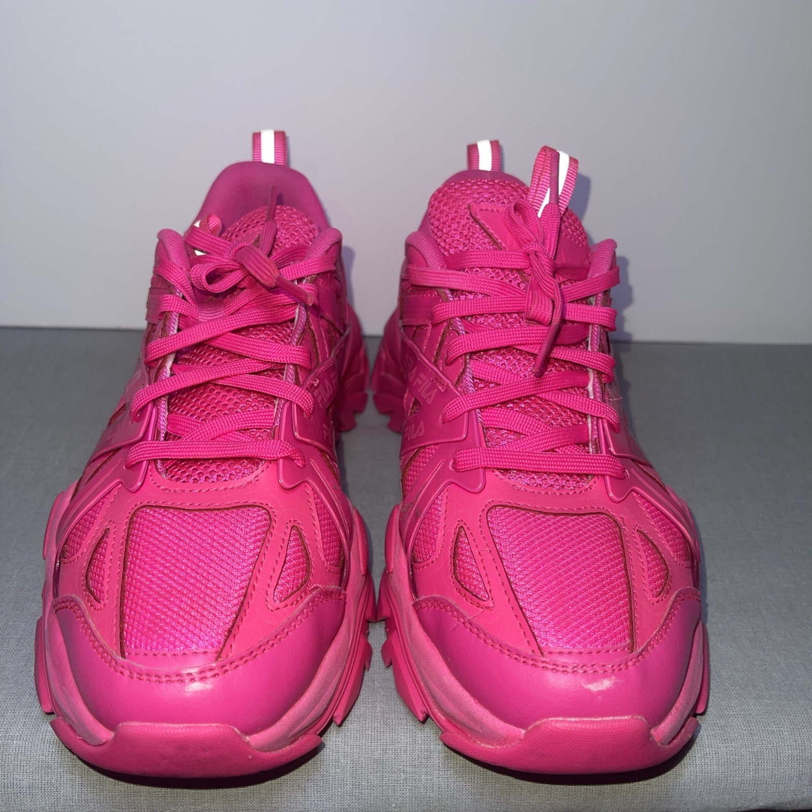 Fila Electrove 2 Womens Shoes Size 7, Color: Pink Glow/Pink Glow/Pink Glow