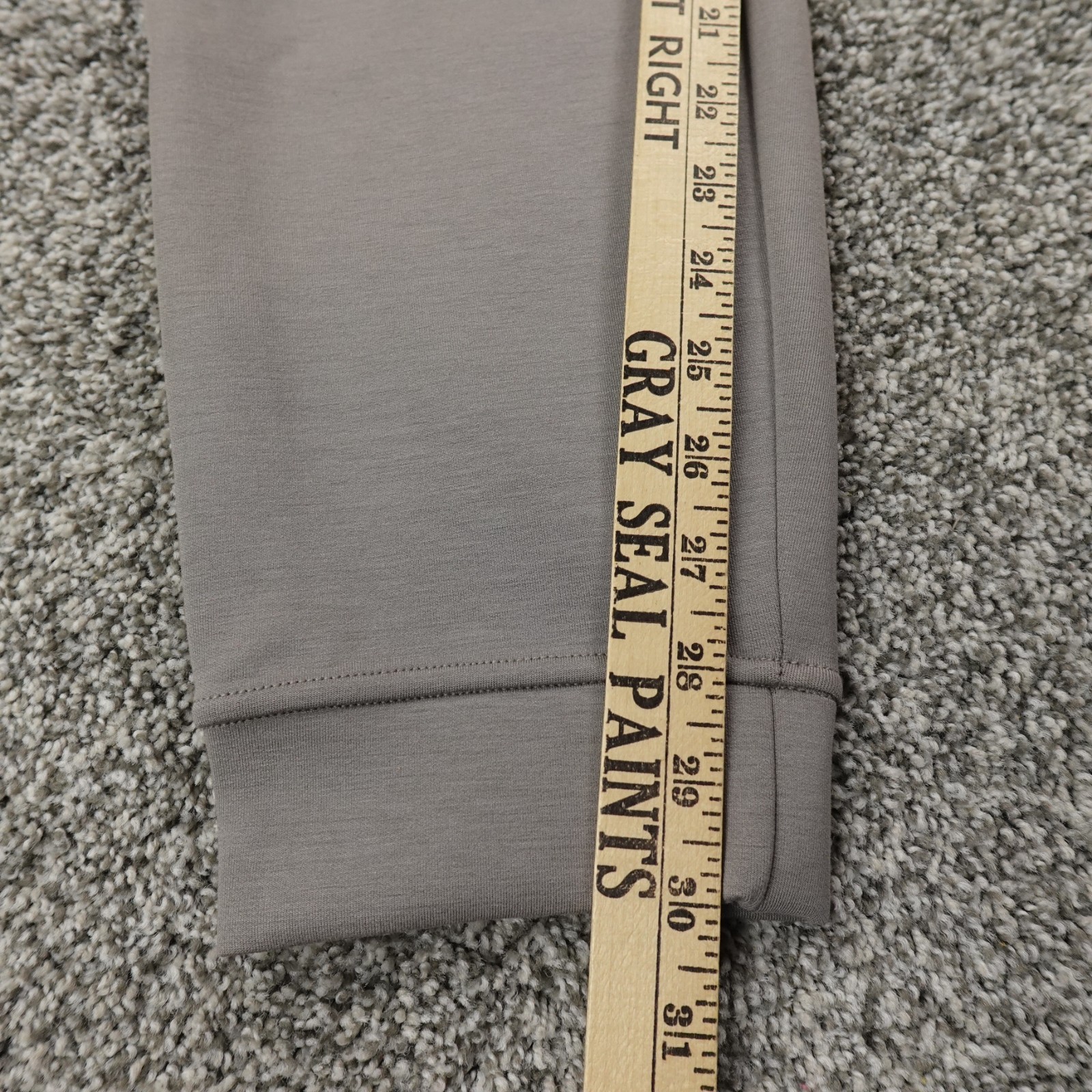 NEW Lululemon Pants Mens L Gray Smooth Spacer Jogger Drawstring Sweatpants Gym