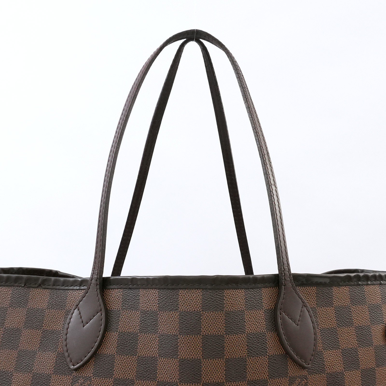 LOUIS VUITTON LV Damier Ebene Neverfull GM N51106 Tote Bag TJ0162 Auth #56818A